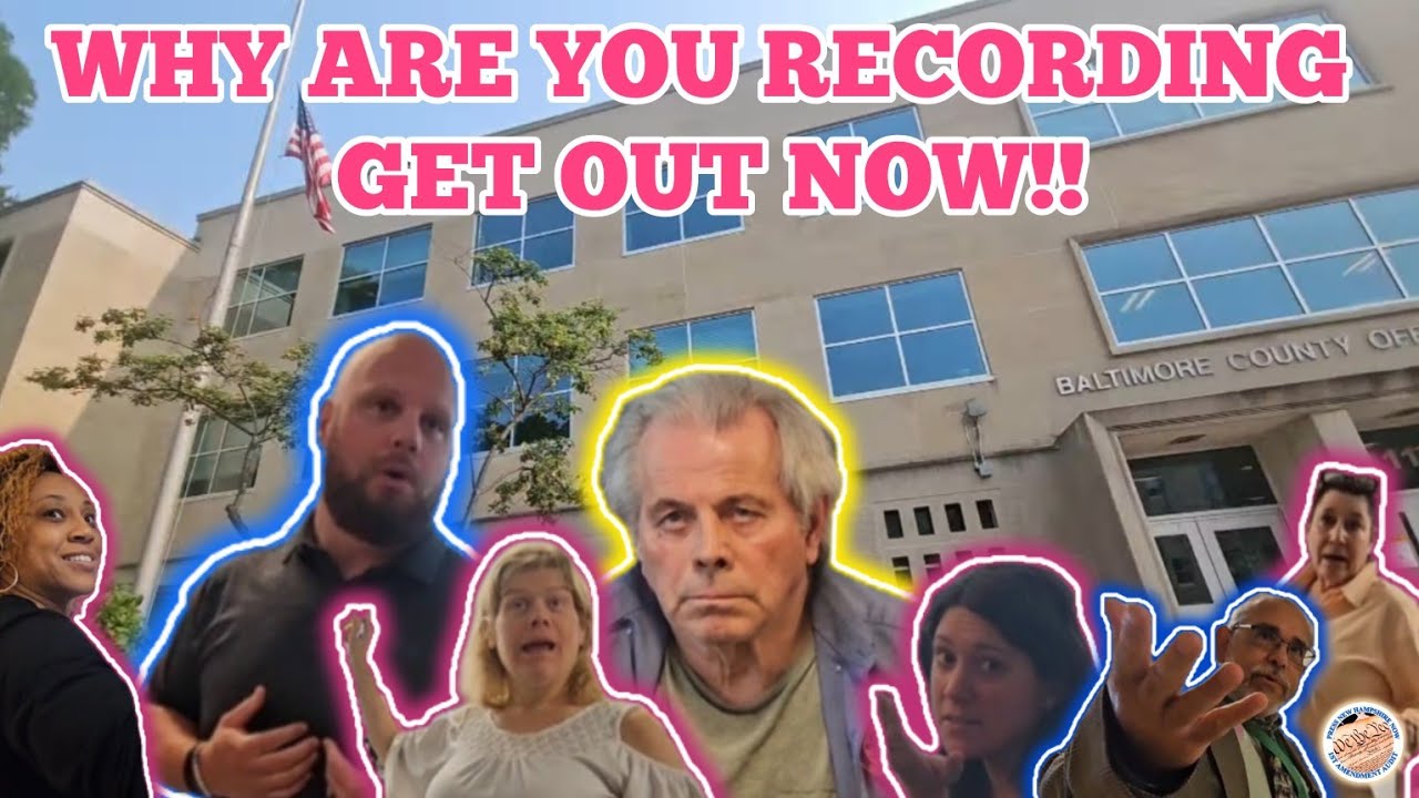 BALTIMORE, MARYLAND *HOUSE OF KARENS* CODE ENFORCEMENT *GETS OWNED* SCARED OF CAMERA FIRST AMENDMENT