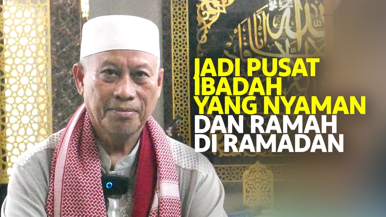 KAMARUDDIN : SUARA IMAM MASJID AL FALAH ANTANG BIKIN JAMAAH BETAH, TARAWIH RAMADAN SELALU PENUH