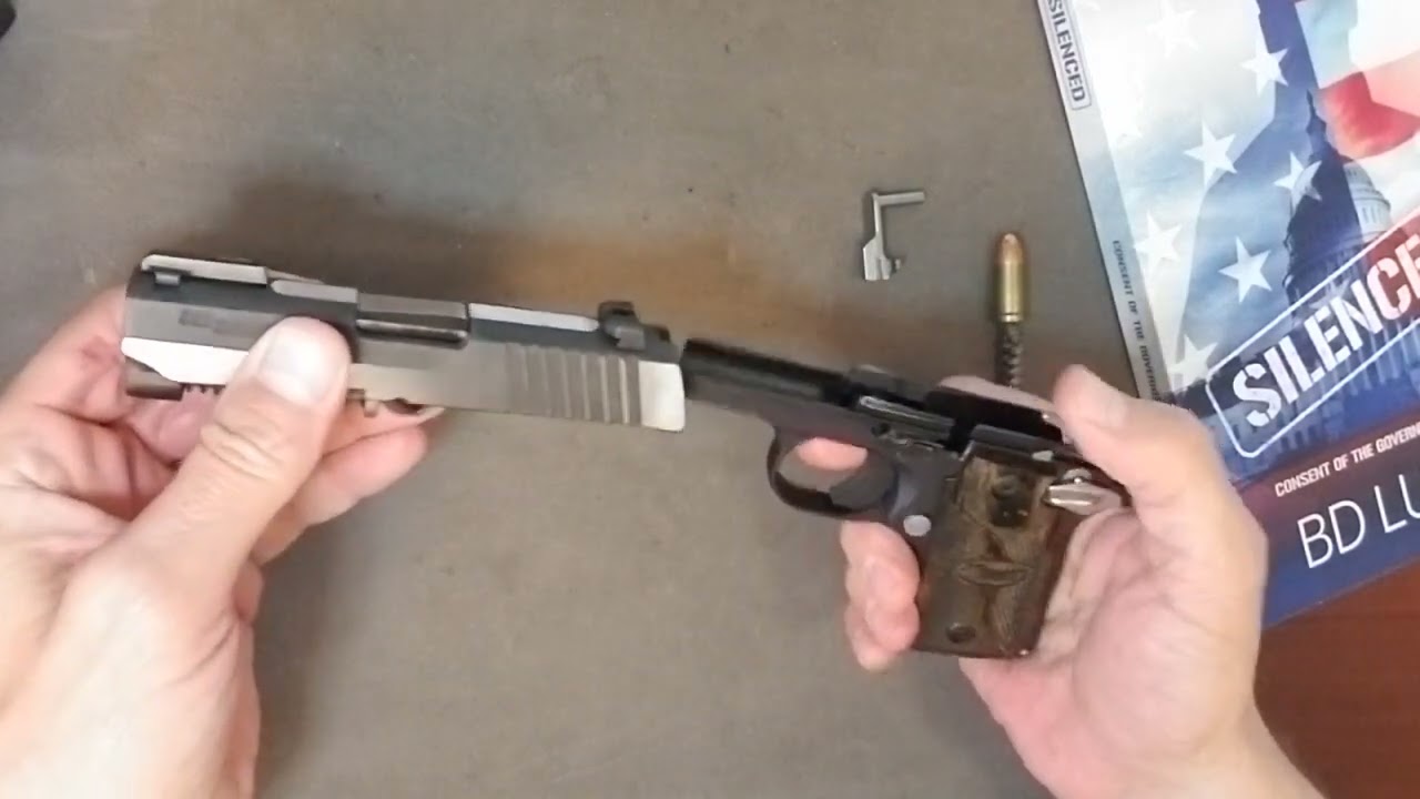 Sig P238 Disassembly/Reassembly