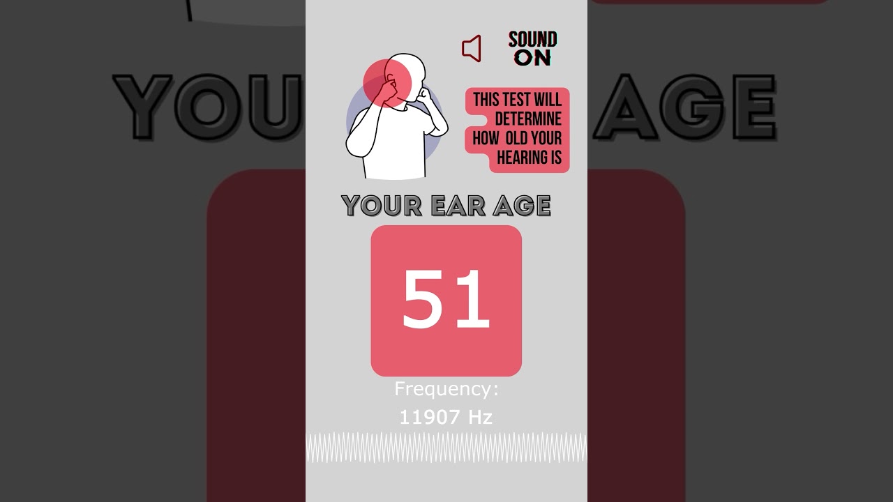 Your Ear Age Test #frequency #sound