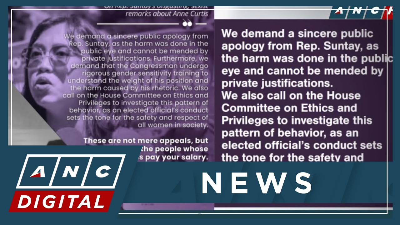 Gabriela seeks disciplinary sanctions vs. Rep. Suntay | ANC