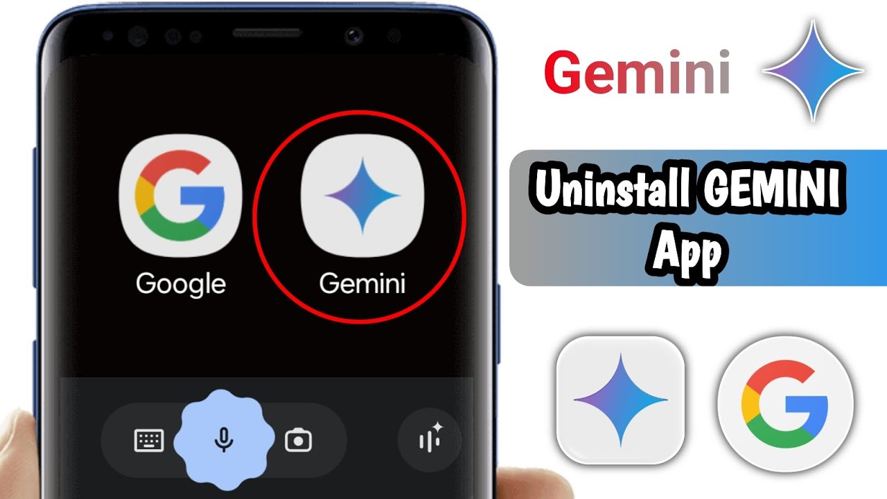 Uninstall GEMINI App - 2024 | How to Delete/Remove GEMINI App from Phone