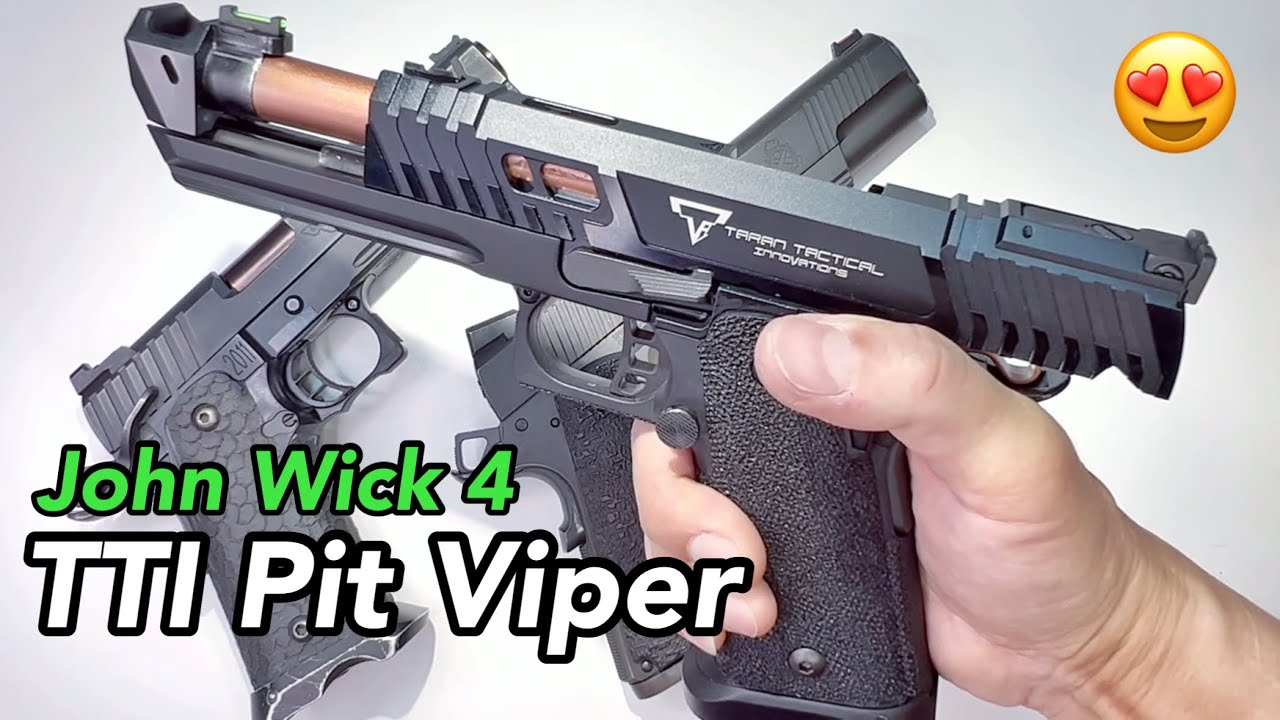 TTI Pit Viper x Jag Arms that John Wick uses【Gun⁵³】