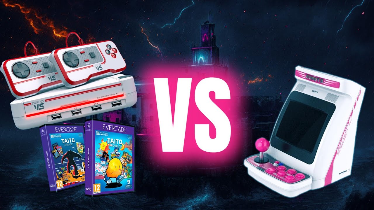 TAITO ARCADE 1 y 2 (Evercade) vs TAITO MINI — ¿QUIÉN GANA DE VERDAD?