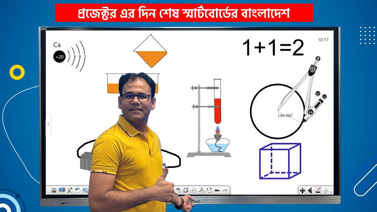 BACBON DIGITAL SMARTBOARD Dual Operating System Android 11 & Windows11 Professional