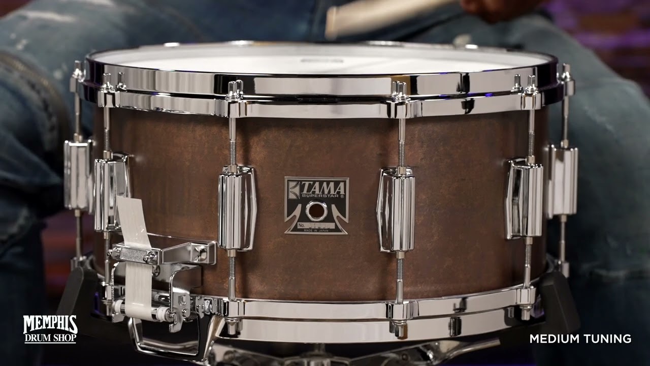 Tama 14x6 5 50th Anniversary Mastercraft Bell Brass Snare Drum