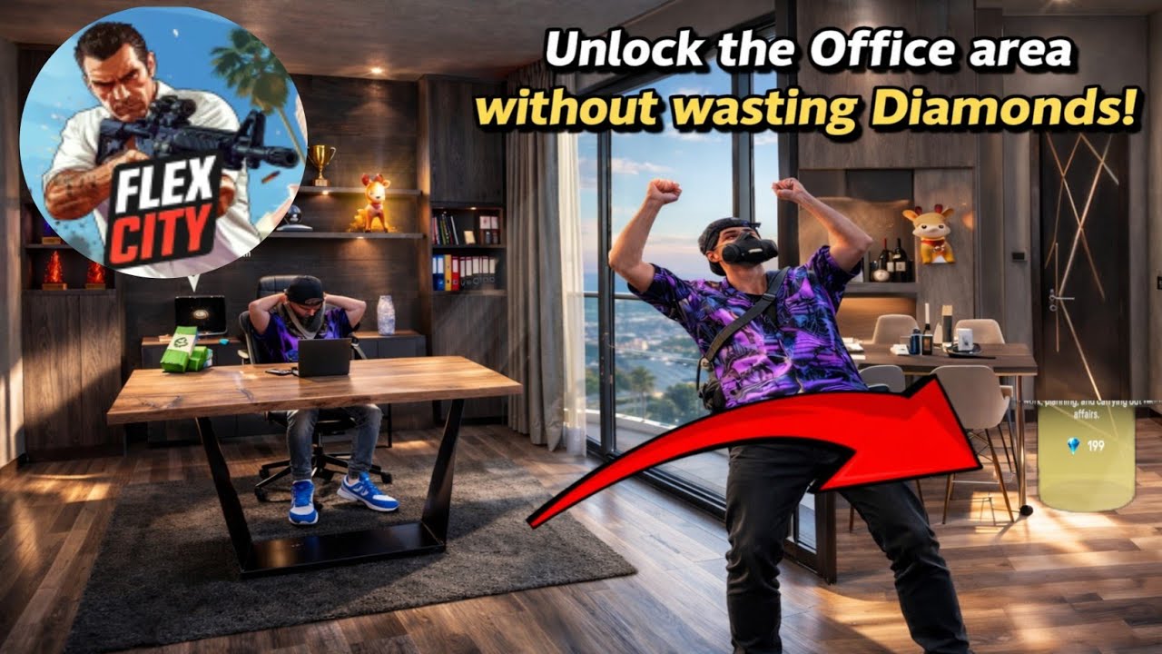 🤯Flex City Office Unlock FREE! 😱 Secret Glitch Exposed||