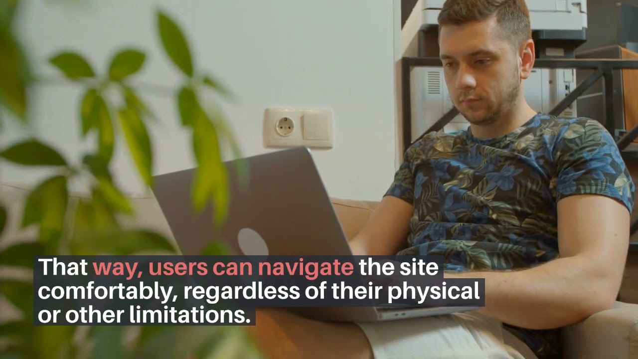 Web Accessibility - The Disable feature allows the user to