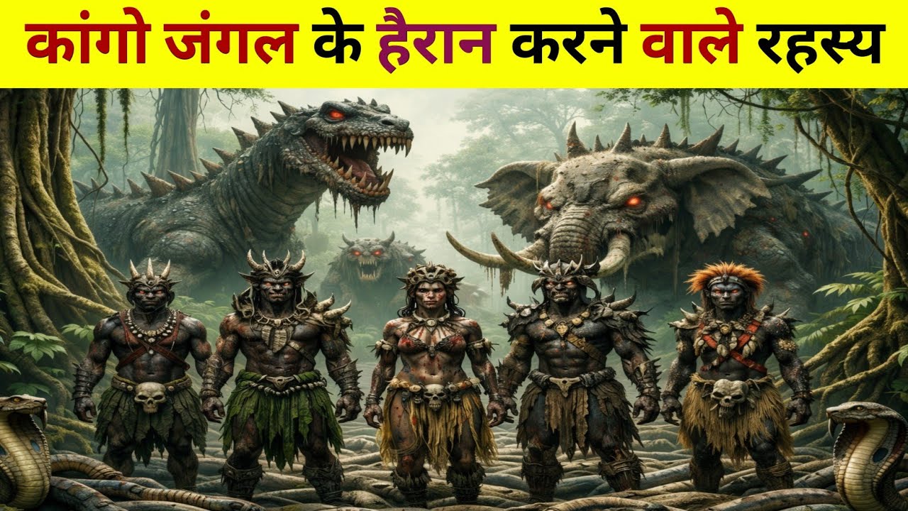 कांगो जंगल का रहस्य और जानकारी || The mystery of the Congo Forest