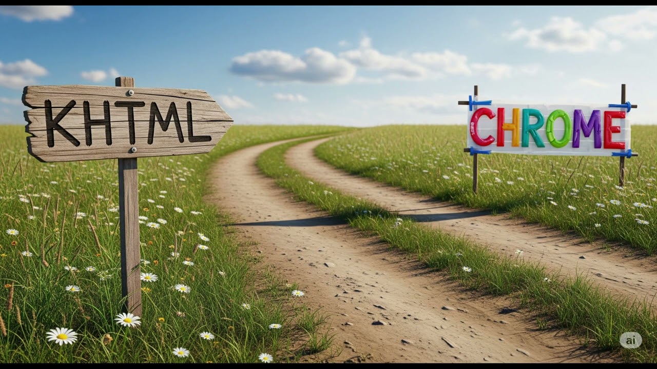 KHTML จุดกำเนิดของ Chrome