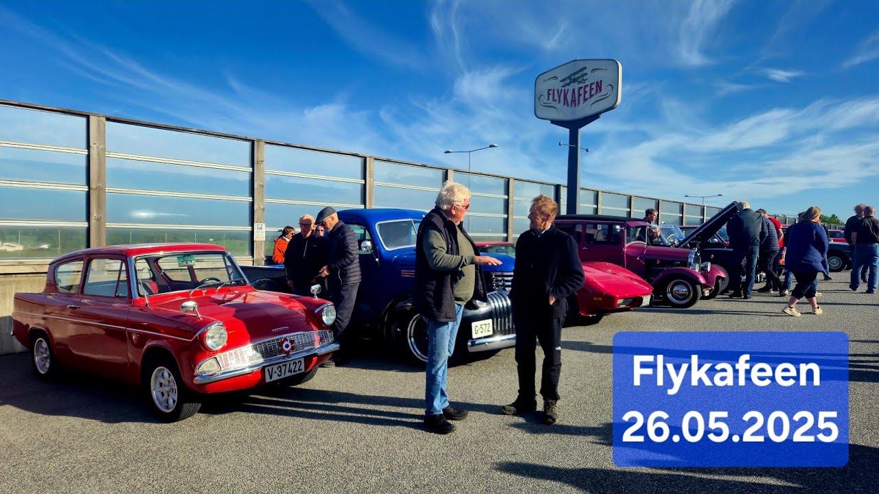 Mandagstreffet på Flykafeen 26.05.2025 Barkåker (Norway 🇳🇴)