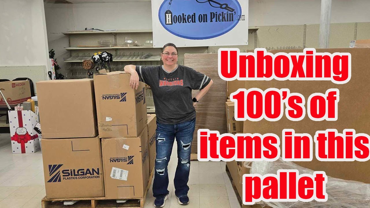 Unboxing 100's of items in this pallet and We show you everything!