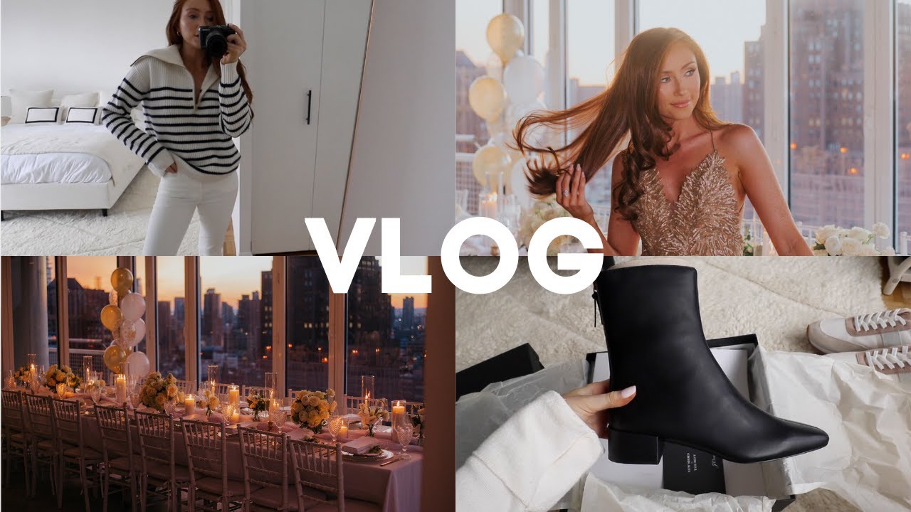 MY 30TH BIRTHDAY PARTY PREP + J.CREW Fall Haul & Try On