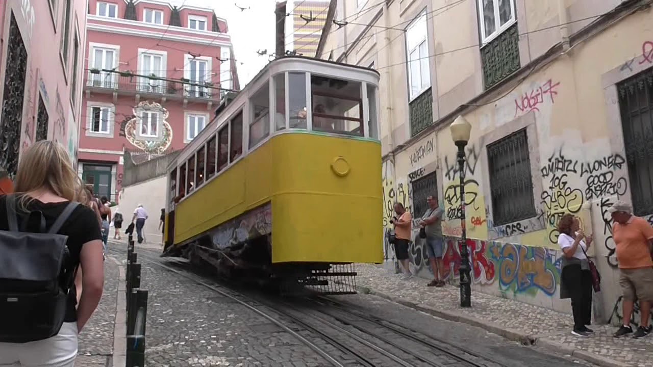 Portugal (jour11-5) Funiculaire Lisbonne