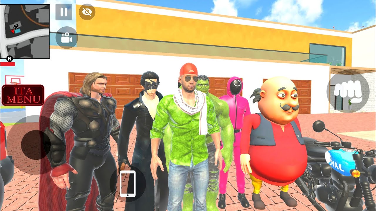 🤑Franklin Indian Theft Auto Gameplay | GTA Aura Style Open World Crime Mission | Android Mobile Game
