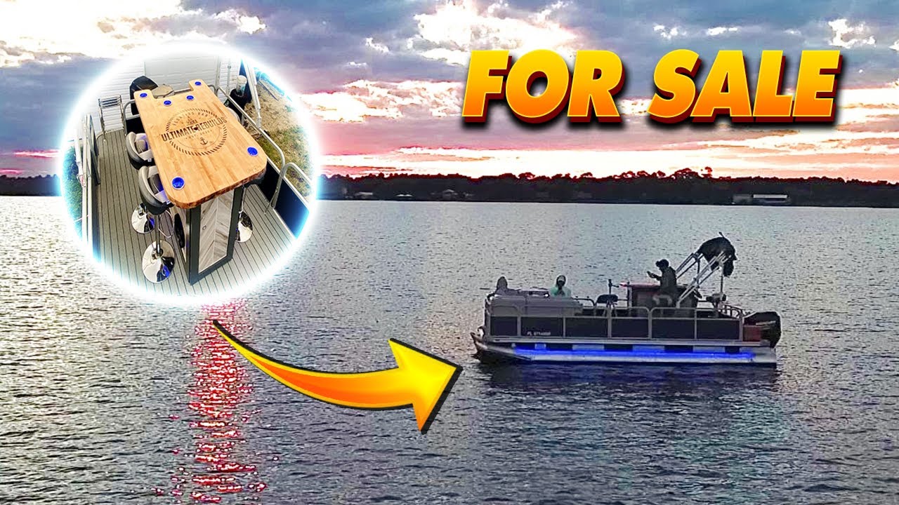 I am SELLING My CUSTOM Party Pontoon Boat - Episode 14