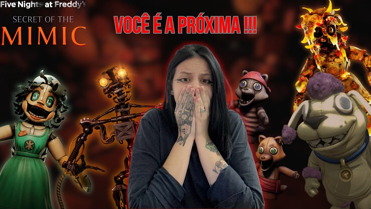 O mimic tá virando TODO MUNDO!!! Fnaf sotm - Ep.3