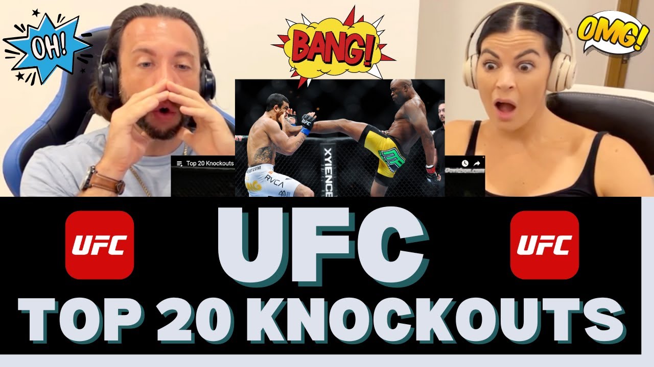 Видеореакции на 20 лучших нокаутов UFC - НЕКОТОРЫЕ ИЗ ЭТИХ УДАРОВ ОТПРАВЛЯЮТ ИХ В ДРУГУЮ ВСЕЛЕННУЮ!