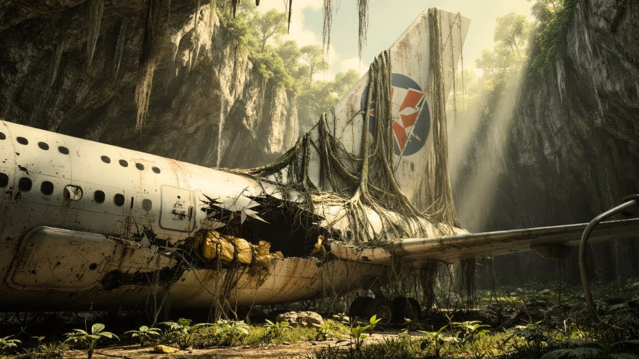 Hidden in a Jungle Cave for 50 Years  Giant A380 Found & Revived