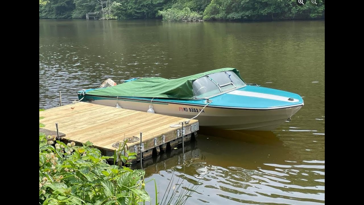 Epropulsion Spirit 1.0 Plus (Not Evo Model) - Free Remote Head Mod! - On 1967 Glastron!!