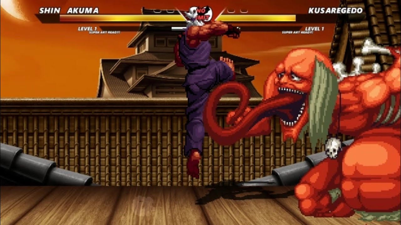 SHIN AKUMA vs KUSAREGEDO - High Level Insane Fight !