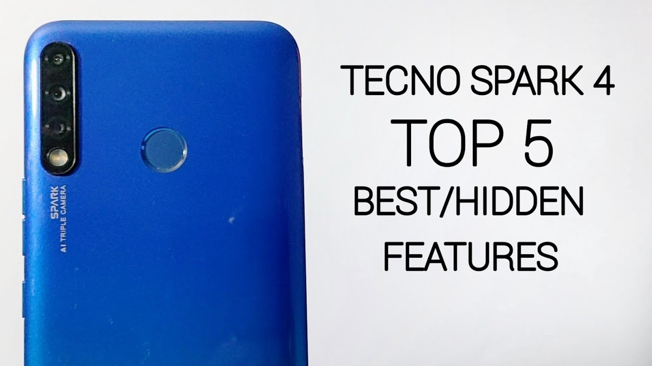 Tecno Spark 4 Top 5 Best/Hidden Features 2021 | Hidden Tips & Tricks