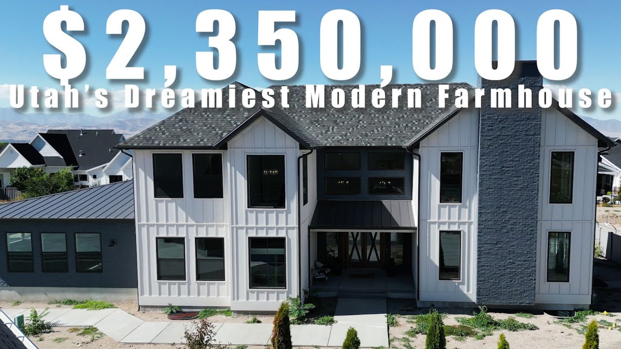 Utah's Dreamiest Modern Farm House in Draper | Joe Lee Utah Realtor