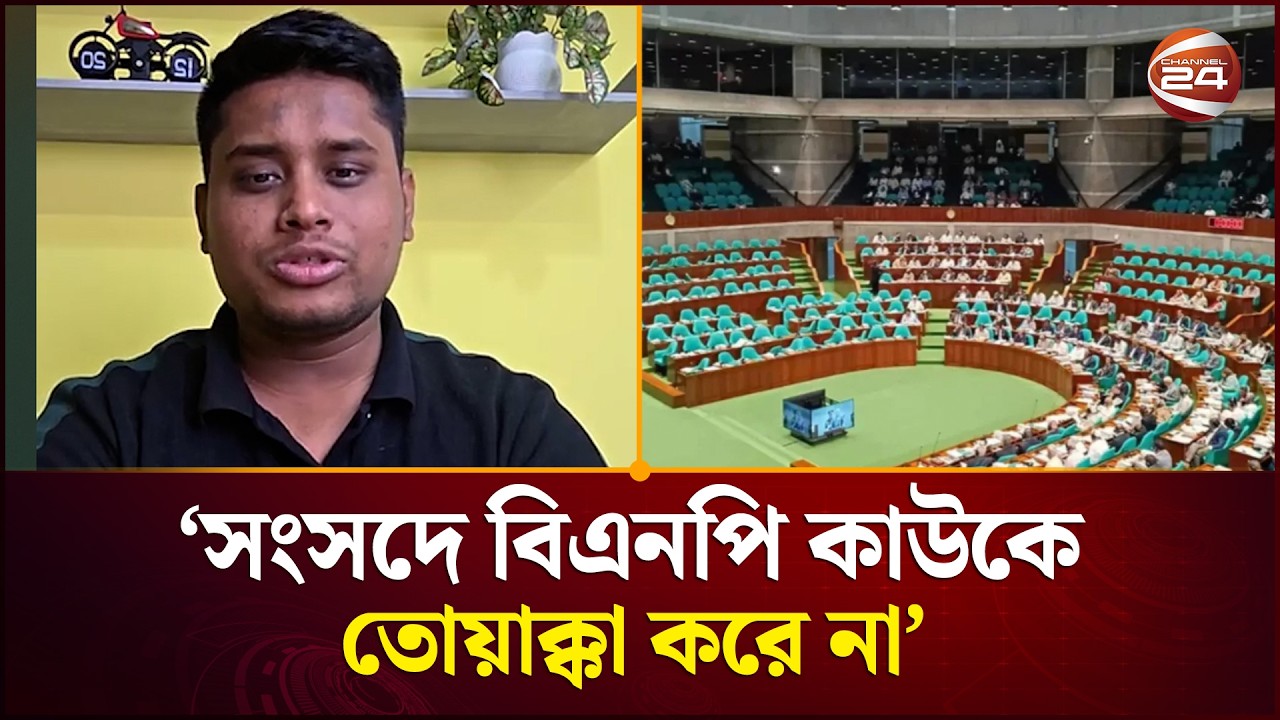 সংসদে তাদের যেহেতু মেজরিটি তাই তারা কাউকে তোয়াক্কা করে না: হাসনাত | Hasnat Abdullah | Channel 24