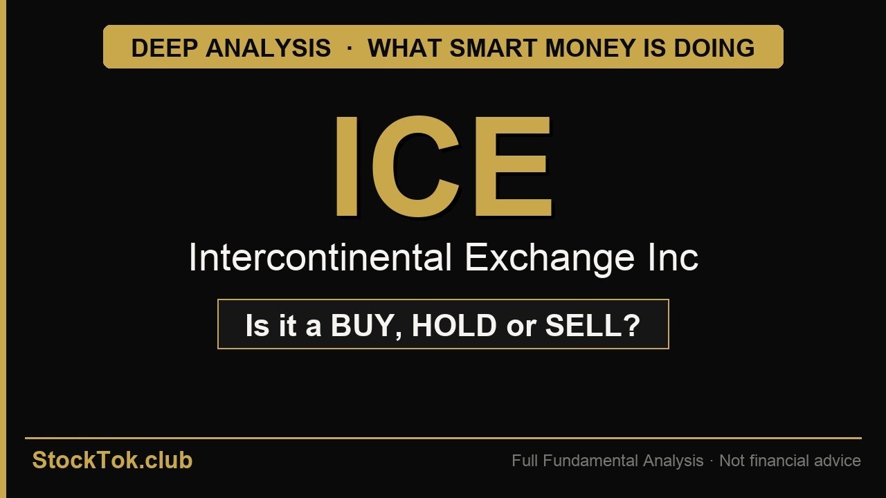 Intercontinental Exchange Inc (ICE) &mdash; Медвежий тренд | Полный разбор | StockTalks