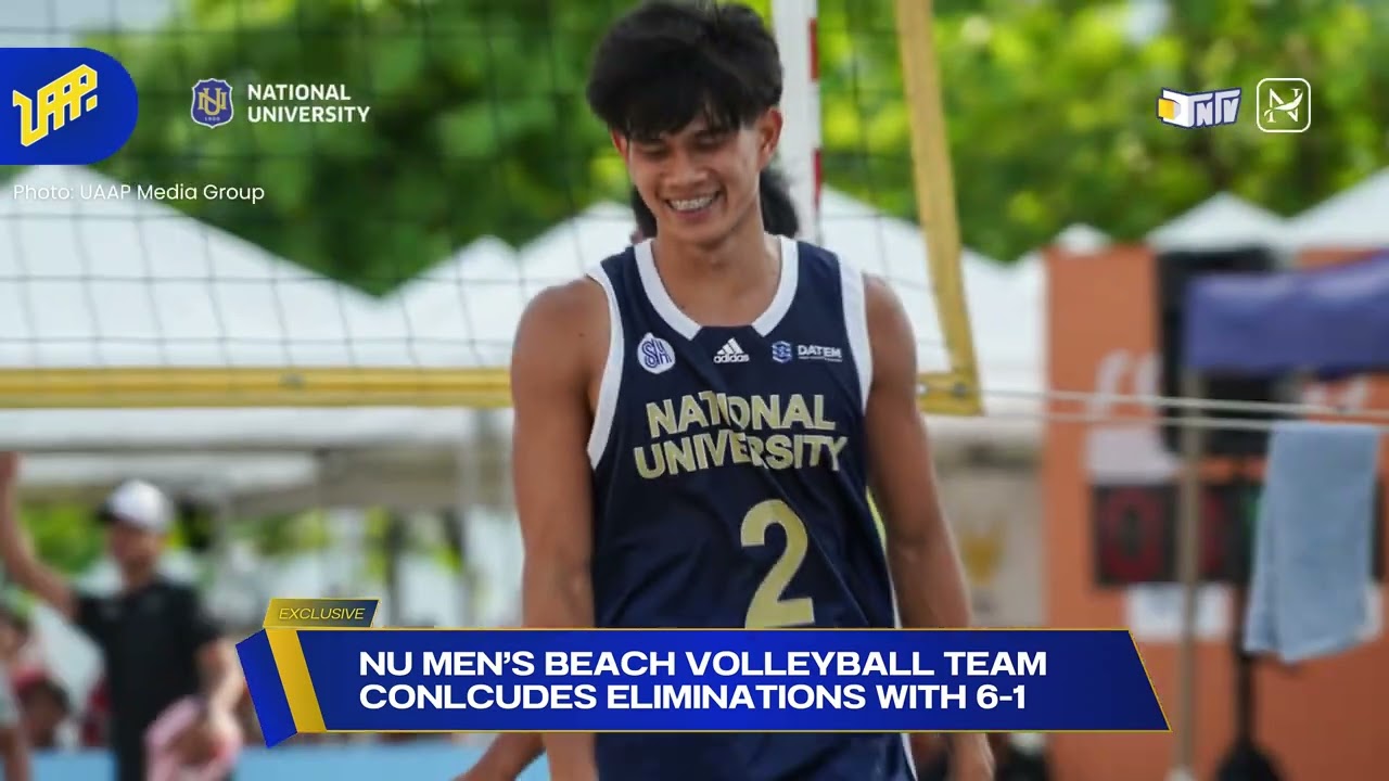 UAAP #N_Updates:  National University Beach Volleyball Teams Capture UAAP S88 Silver Medals
