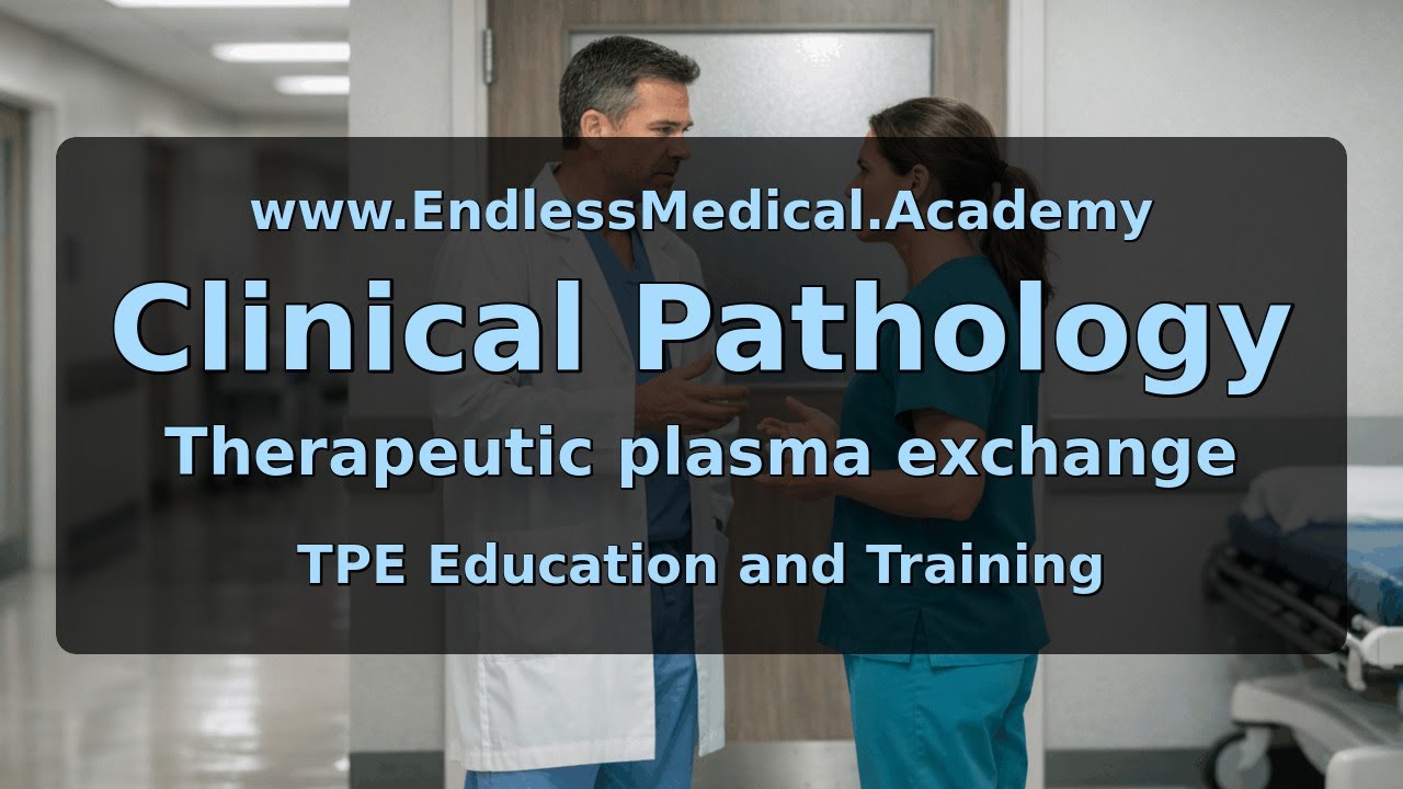 TPE Education and Training, Therapeutic plasma exchange, Clinical Pathology - Full Vignette with Ext