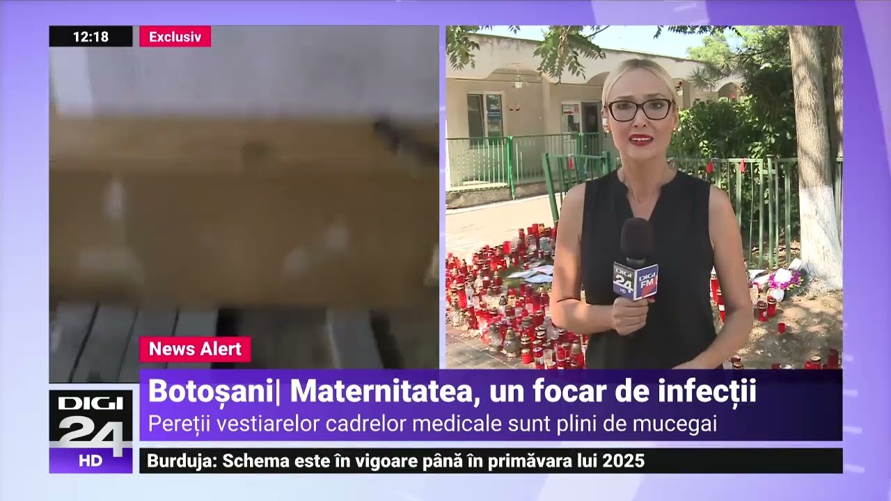 Imagini revoltătoare din spitalul unde a murit Alexandra. Cum arată vestiarul medicilor din Botoșani