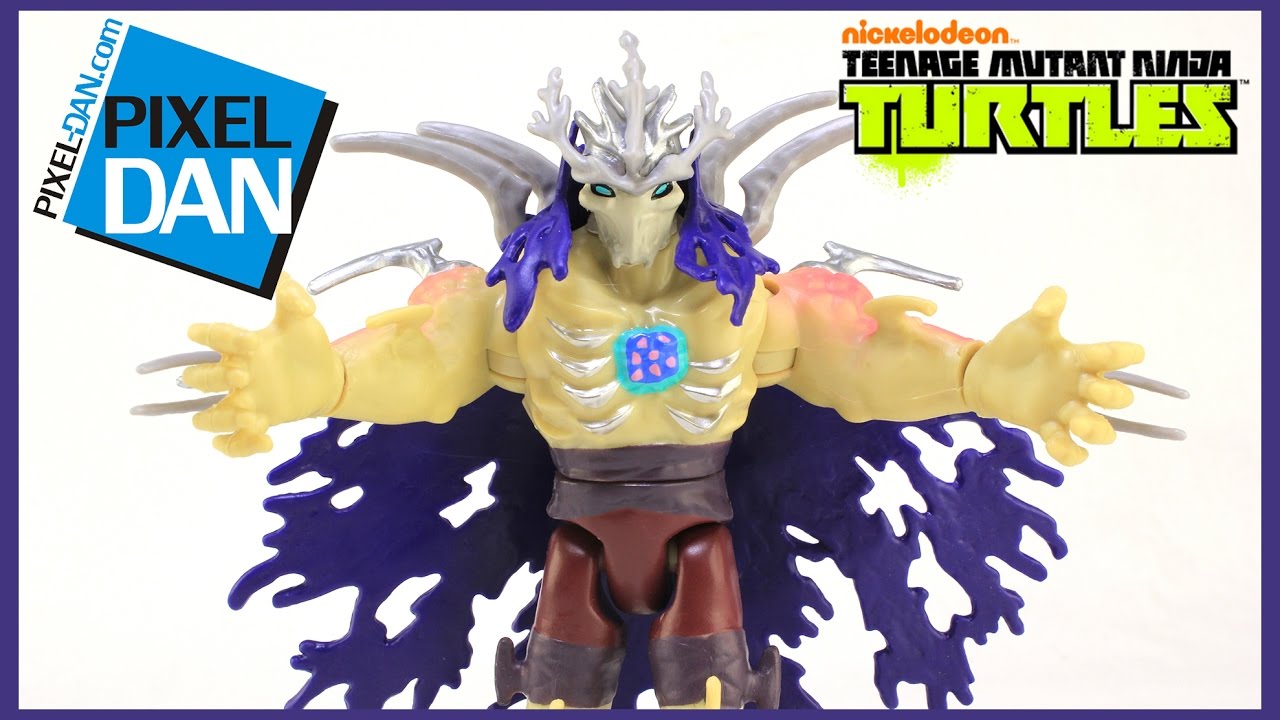 Super Shredder Teenage Mutant Ninja Turtles Nickelodeon Figure Video Review