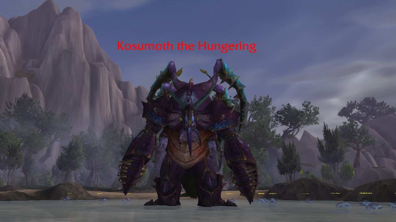 World of Warcraft Unlocking the Kosumoth the Hungering World Quest Legion Guide