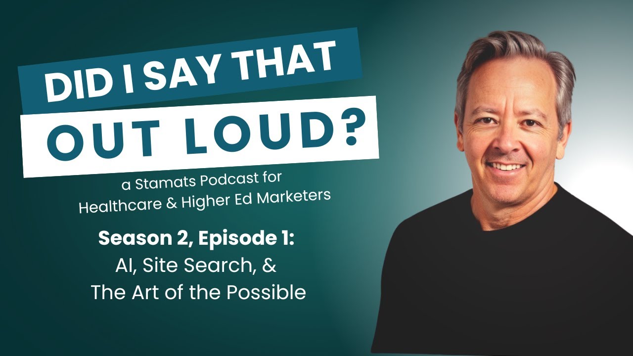 S2, E1: AI, Site Search, & The Art of the Possible