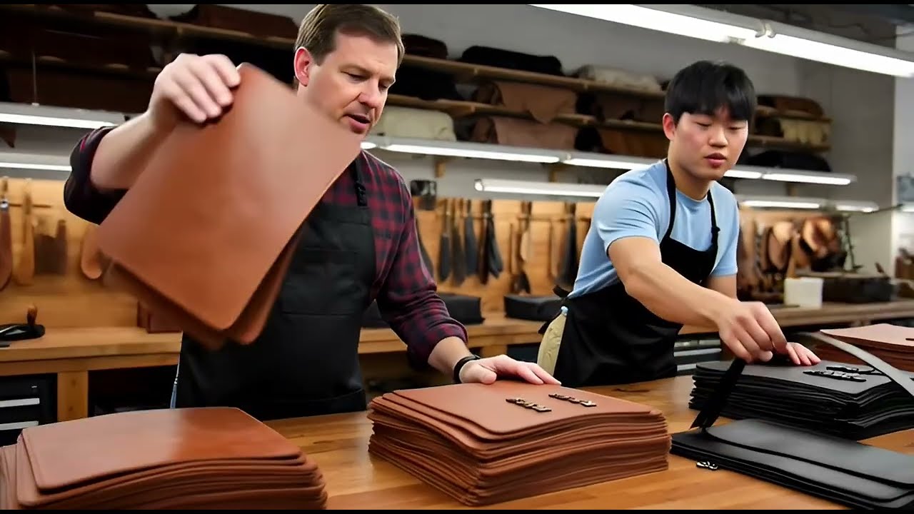 Inside the $1,000,000 Bull Horn Leather Factory | Full Luxury Manufacturing Process Revealed 🏭