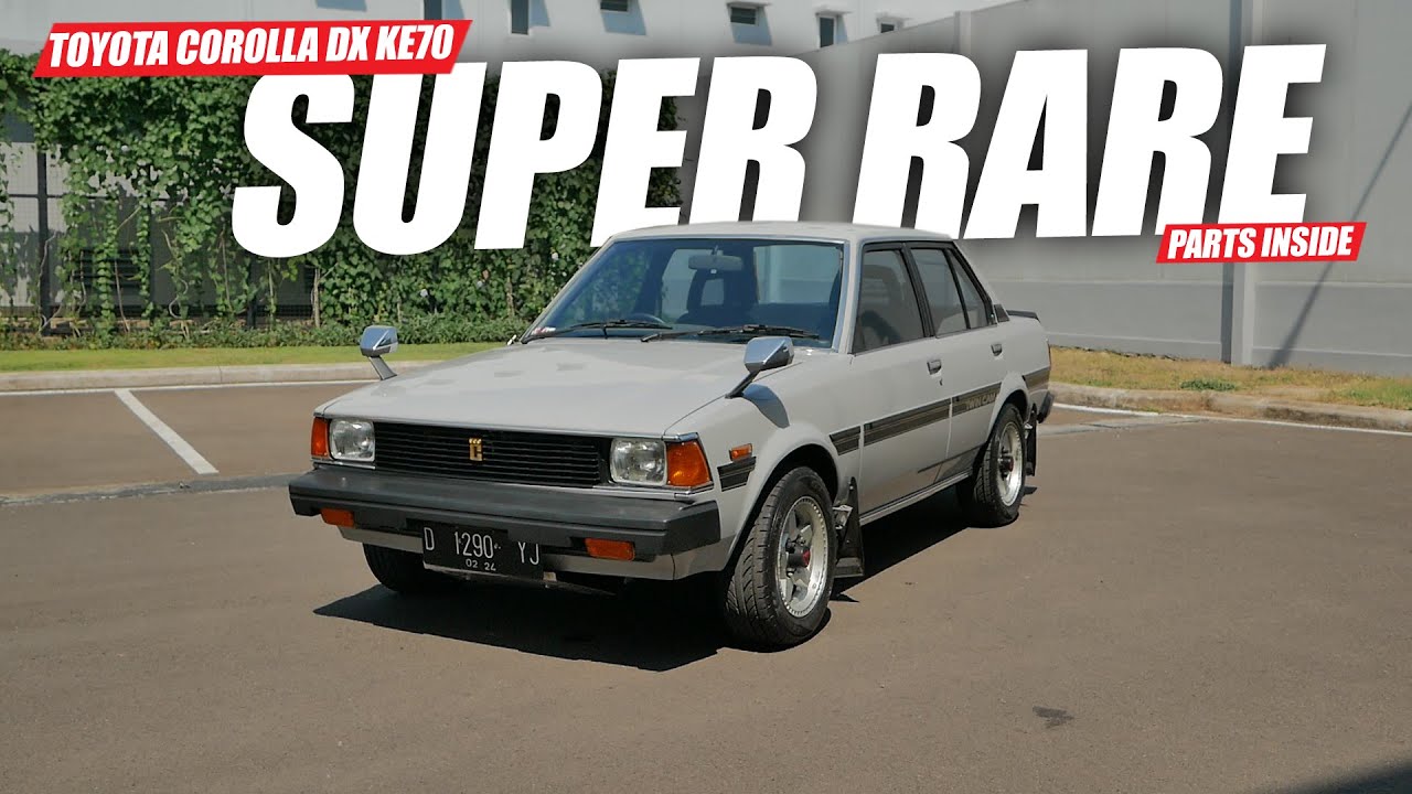 Corolla DX 3SGE BEAMS Yang Ga Kalem Dan Parts Langka! | Toyota Corolla DX KE70 Avi | Stress Out
