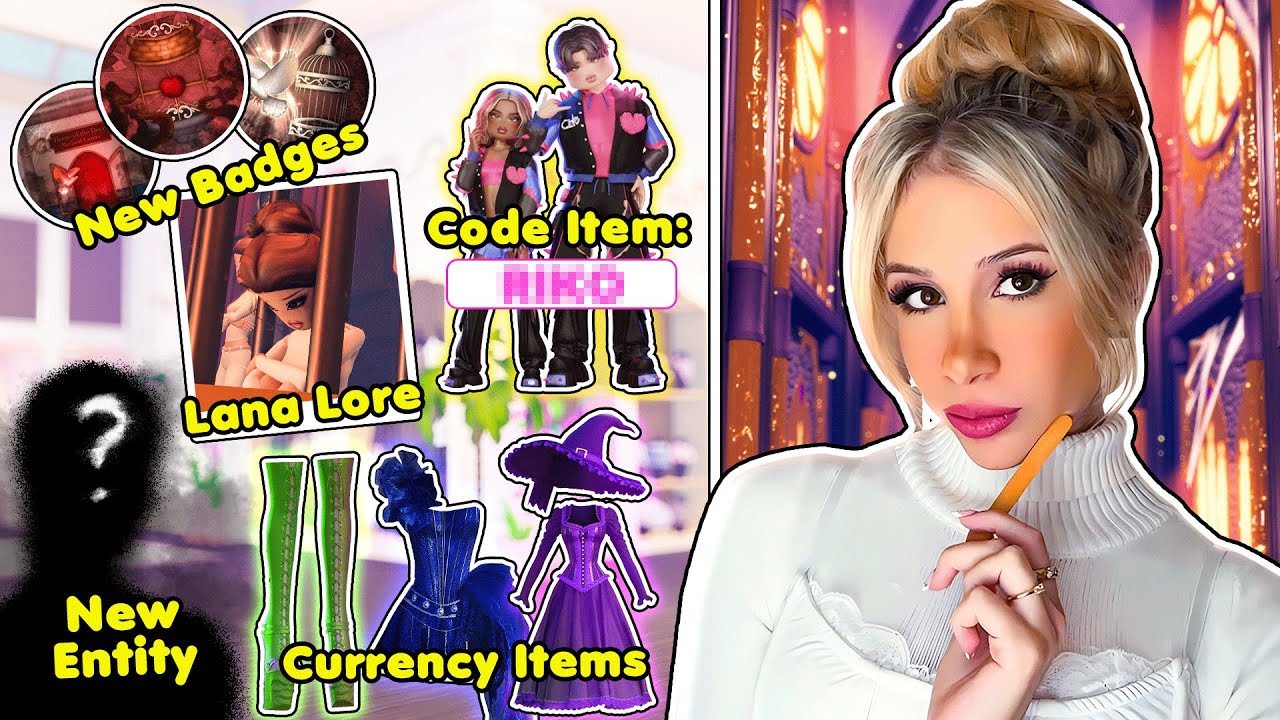 DRESS TO IMPRESS выпустил САМОЕ БОЛЬШОЕ ОБНОВЛЕНИЕ К ХЭЛЛОУИНУ на ROBLOX... *КОДЫ + ИСТОРИЯ ЛАНА*