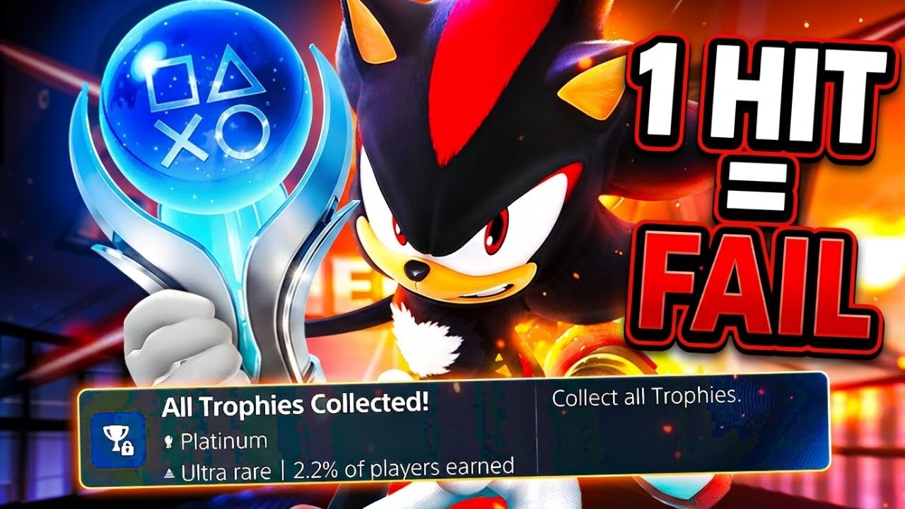 This Platinum Was Easy… Until 3 Evil Trophies – Sonic X Shadow Generations