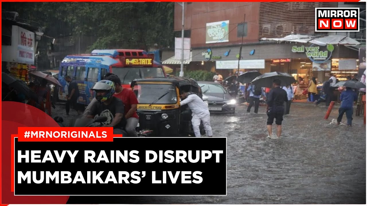 Mumbai Rains: Heavy Rains Bring Traffic Jams, Waterlogging Chaos in City | IMD issues Orange Alert