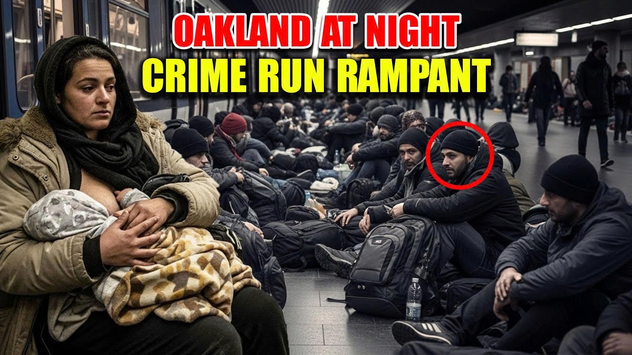 The Streets of Oakland at Night &ndash; Homelessness and Crime Run Rampant &ndash; Documentary
