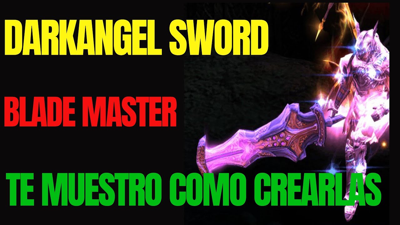 Mu Online Webzen - Darkangel Sword