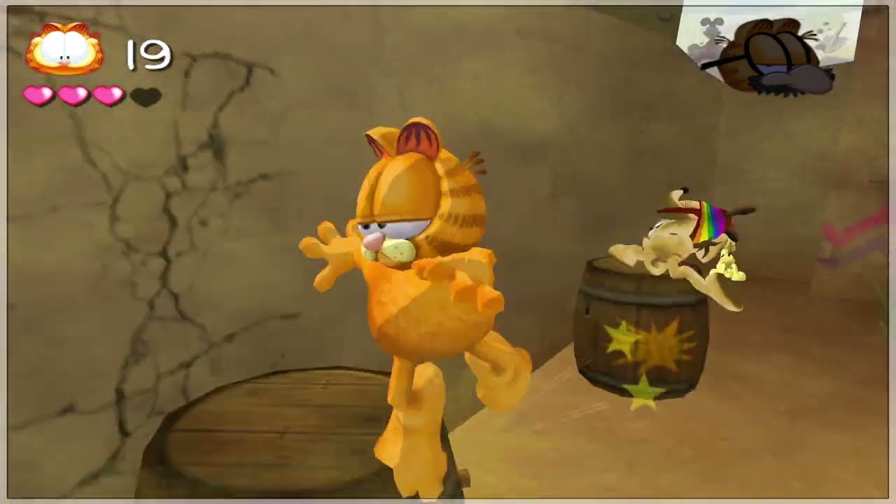 Garfield Lasagna World Tour: Any% Speedrun in 45:33 [RAW]