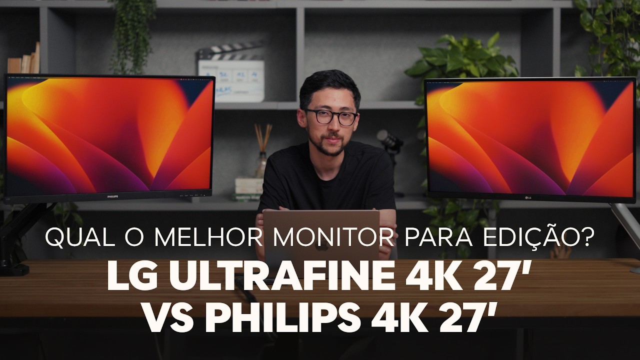 Qual é o melhor monitor para edição de vídeo, foto e design? Philips 4K 27