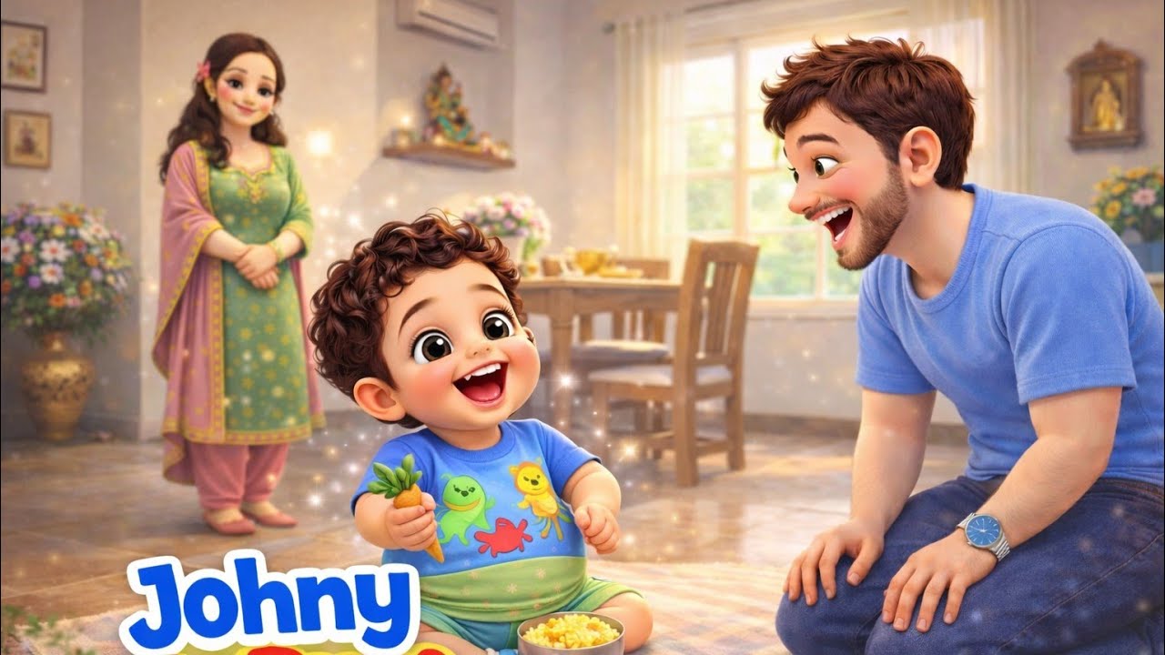 #Englishrhyme| johny johny yes papa eating | jhony jhony|poem| jhony jhony  yes papa| kids rhymes 