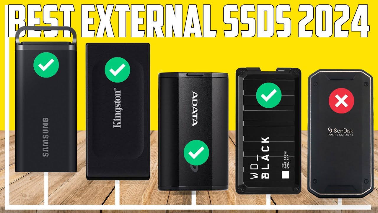 Best External SSDs 2024 - The Only 7 You Should Consider Today