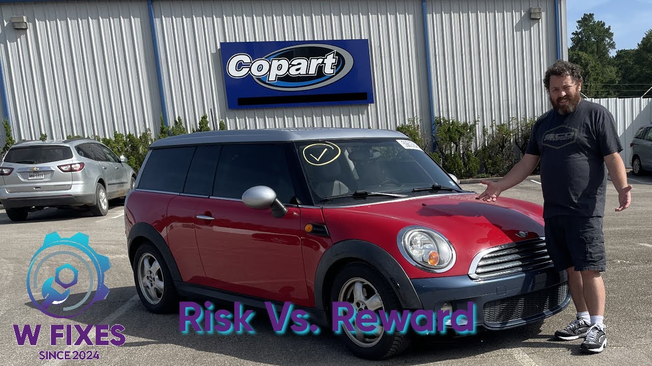 COPART GAMBLING on a Mini Cooper - Part 1