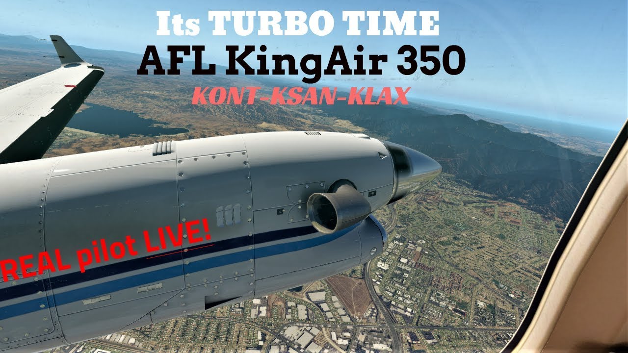 AirfoilLabs KING AIR 350! I King air pilot live?!