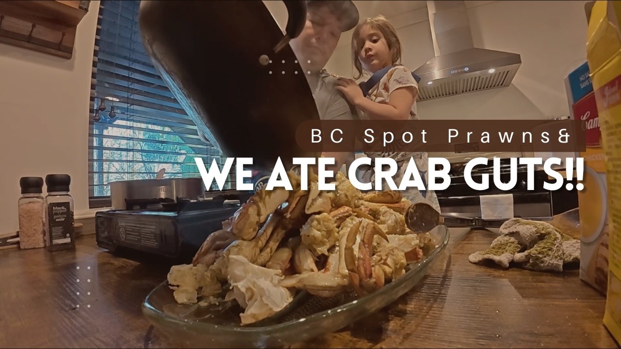 Winter Chinook, Spot Prawns & Crab | Bowen Island Catch & Cook