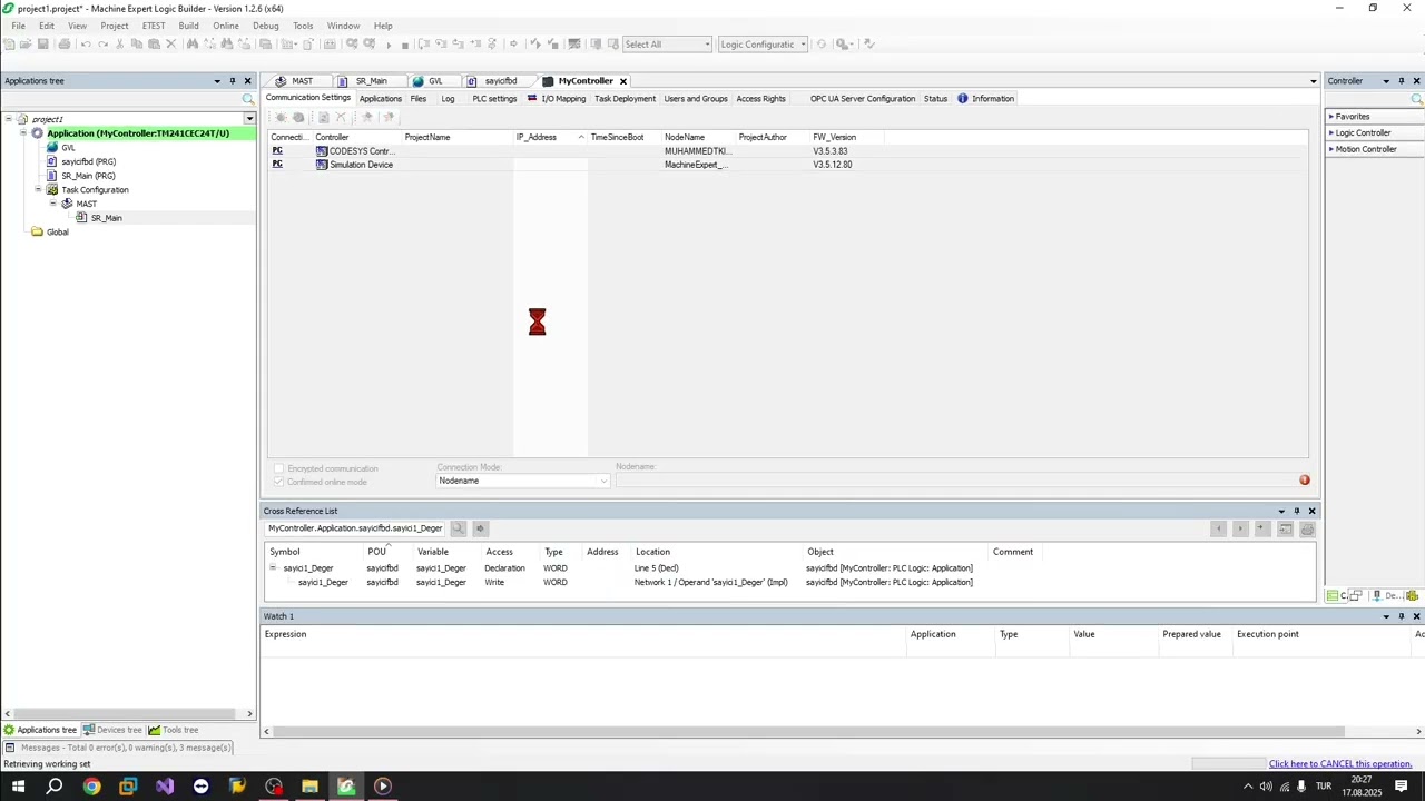 Schneider TM241 PLC Eğitimi 2 | EcoStruxure Machine Expert (CODESYS) ile fonksiyon yapma, case yapıs
